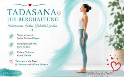 Tadasana â die Berghaltung: stabil stehen und bei Dir ankommen â€ïž